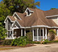 Damaged roofing